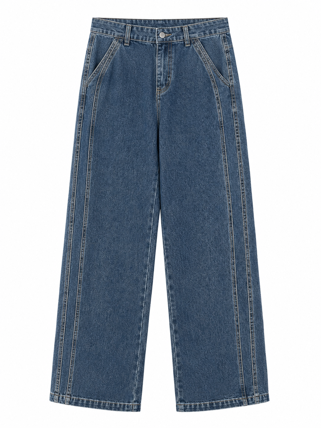 Trendy Wide-Leg Denim Jeans: Comfort aur Style ka Perfect Combination